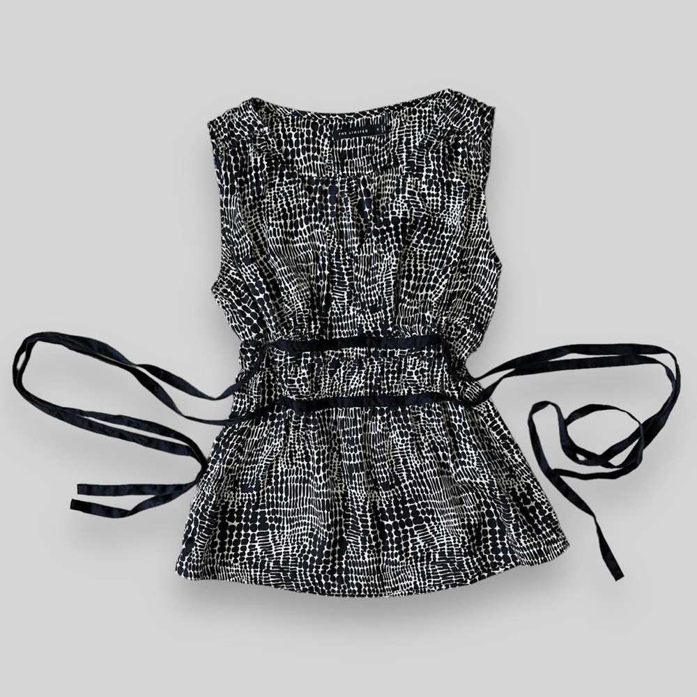 Y2K the limited 100% silk top